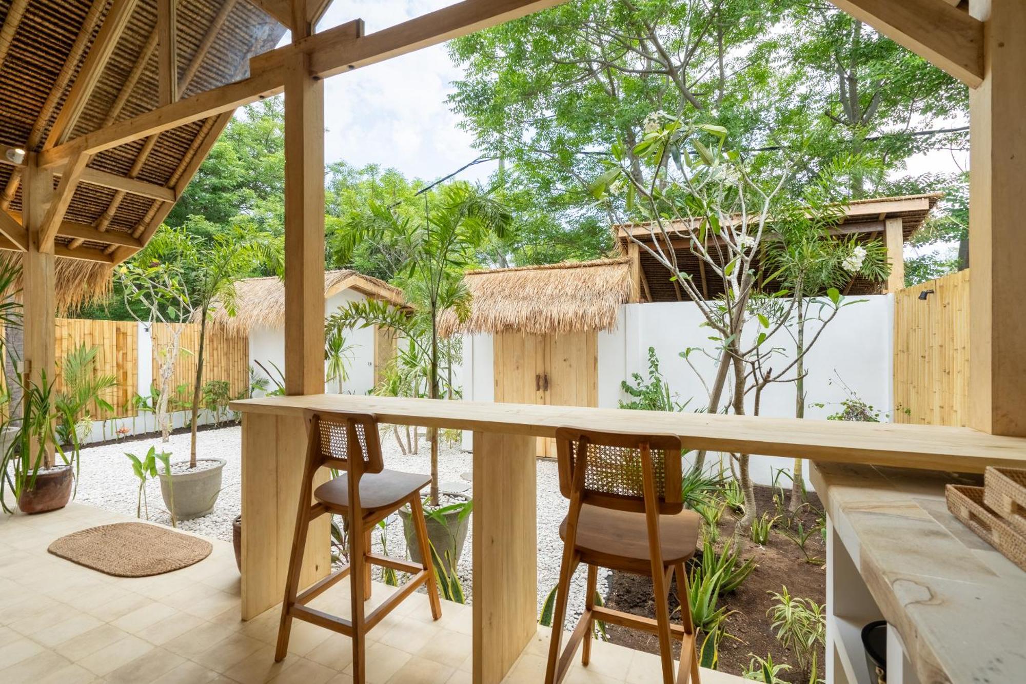 Villa Kelapa Kucing Gili Air Exteriör bild