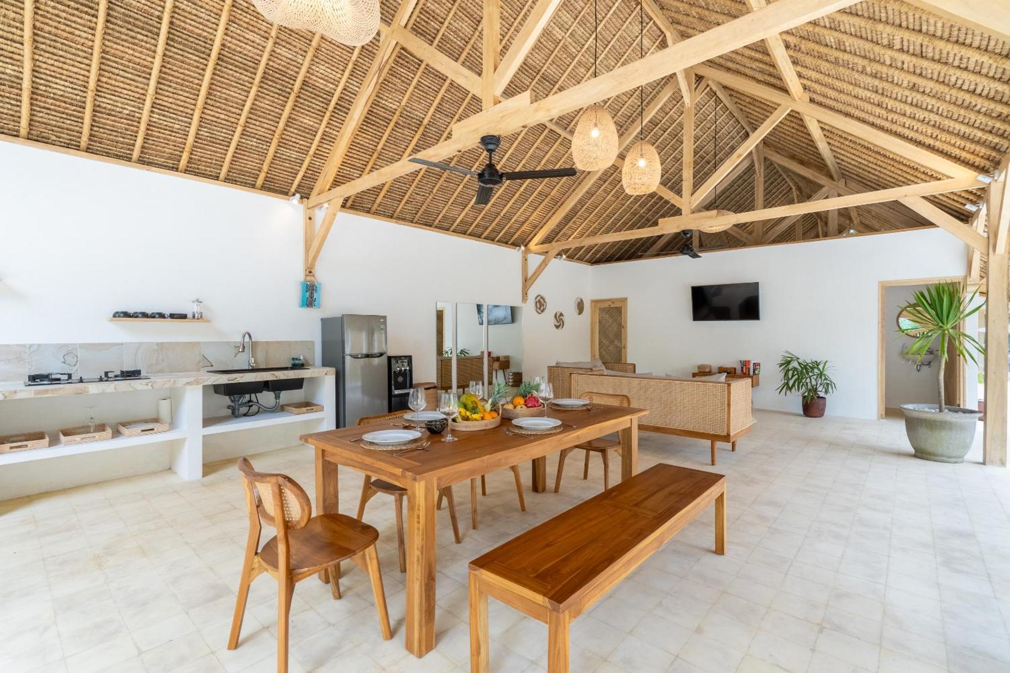 Villa Kelapa Kucing Gili Air Exteriör bild