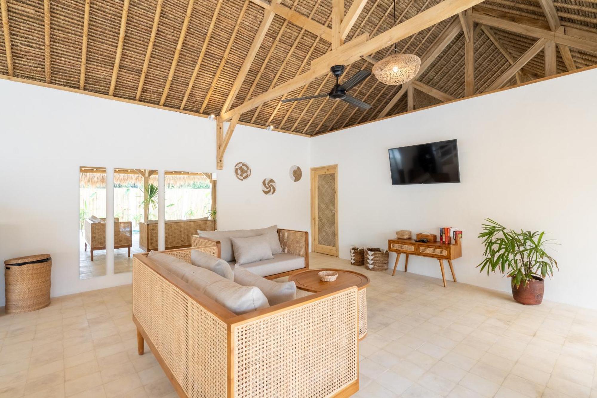 Villa Kelapa Kucing Gili Air Exteriör bild