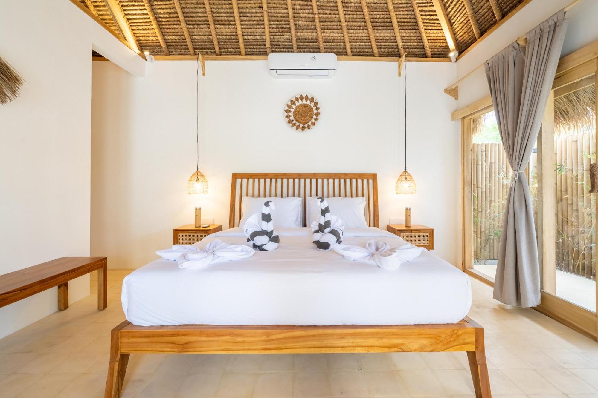 Villa Kelapa Kucing Gili Air Exteriör bild