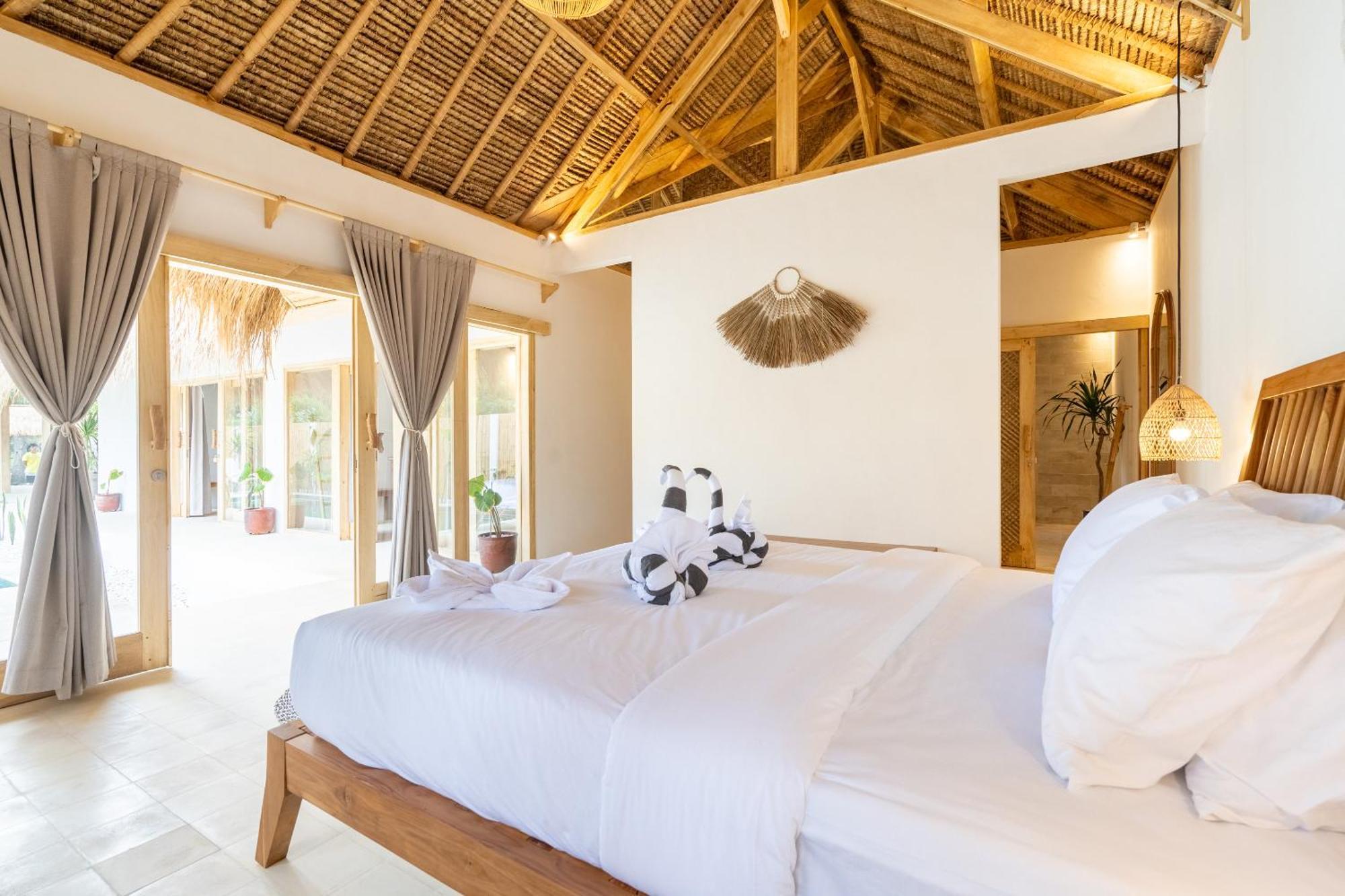 Villa Kelapa Kucing Gili Air Exteriör bild