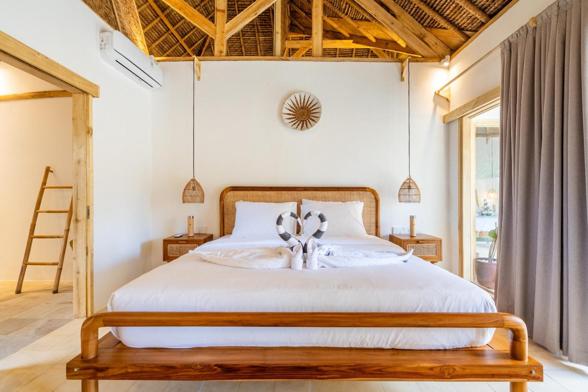 Villa Kelapa Kucing Gili Air Exteriör bild