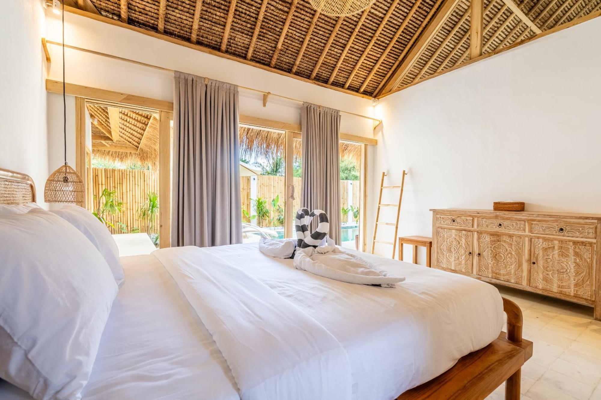 Villa Kelapa Kucing Gili Air Exteriör bild