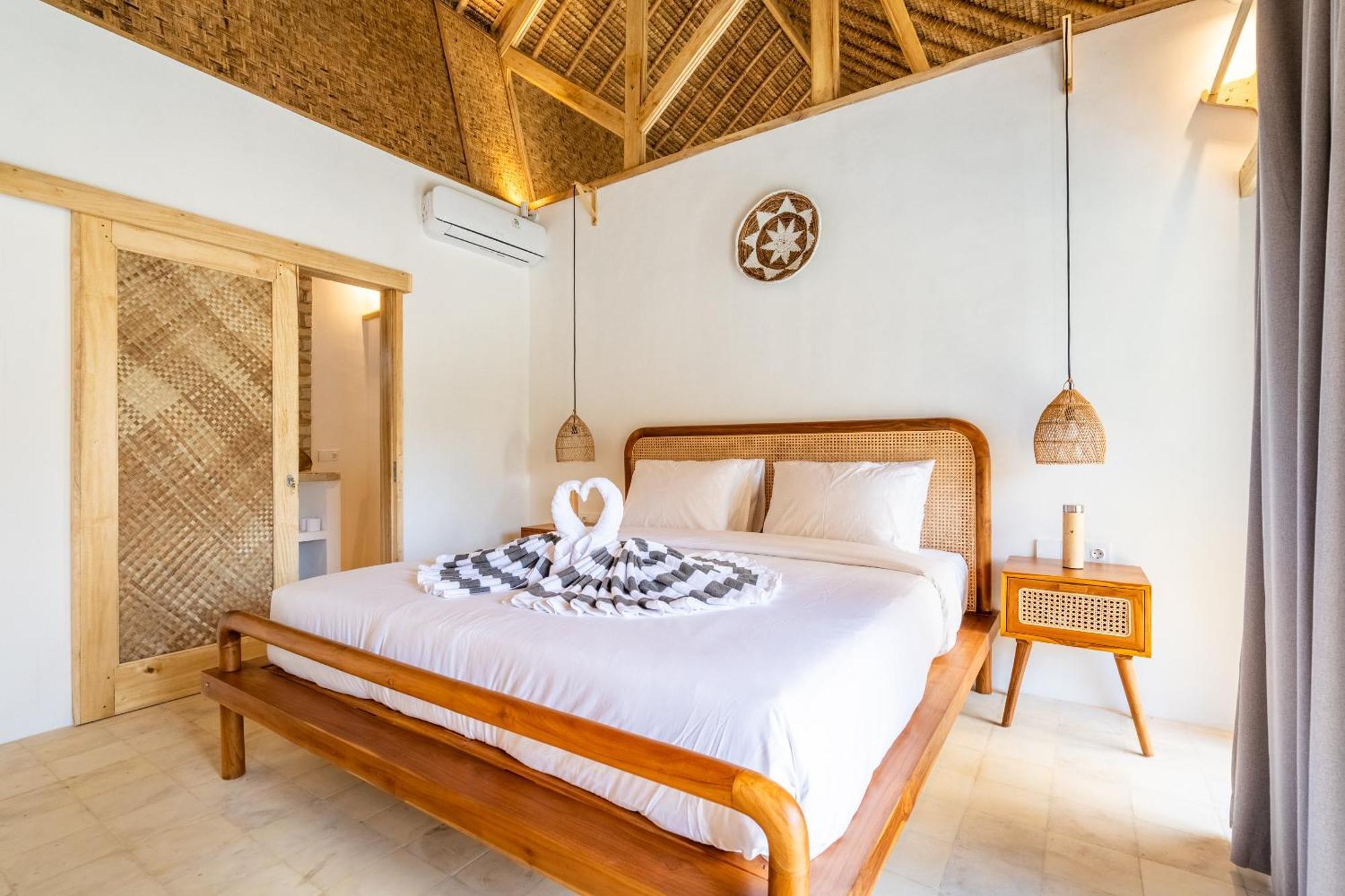 Villa Kelapa Kucing Gili Air Exteriör bild