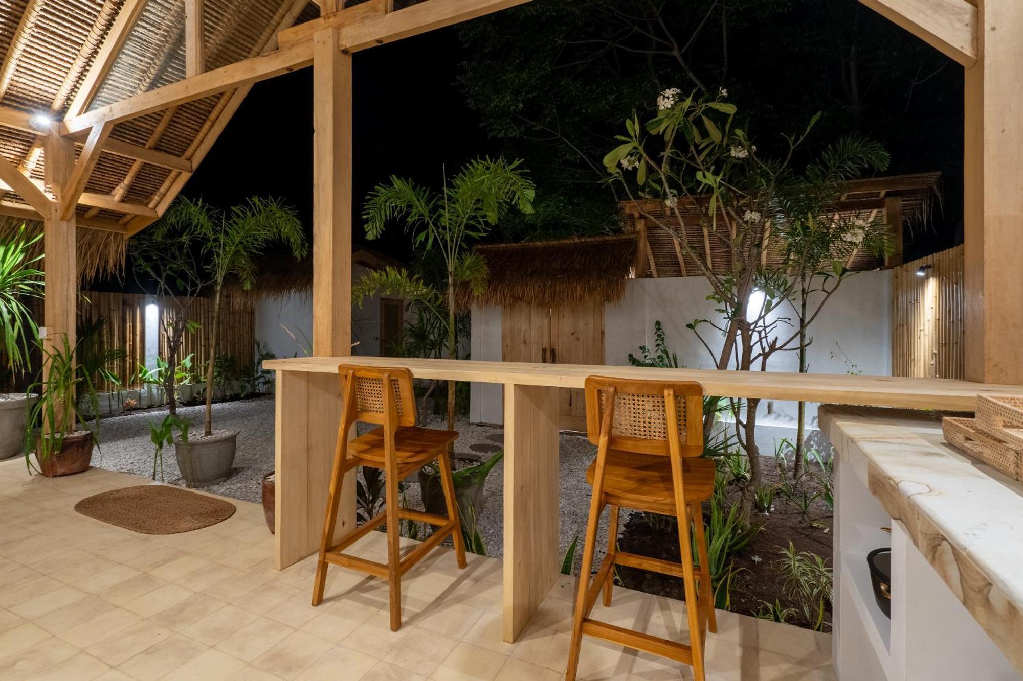 Villa Kelapa Kucing Gili Air Exteriör bild