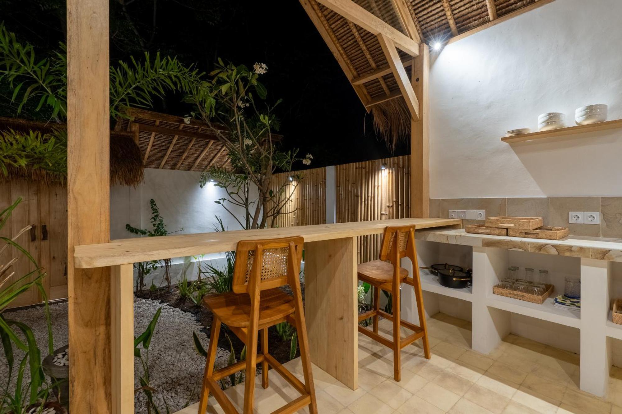 Villa Kelapa Kucing Gili Air Exteriör bild