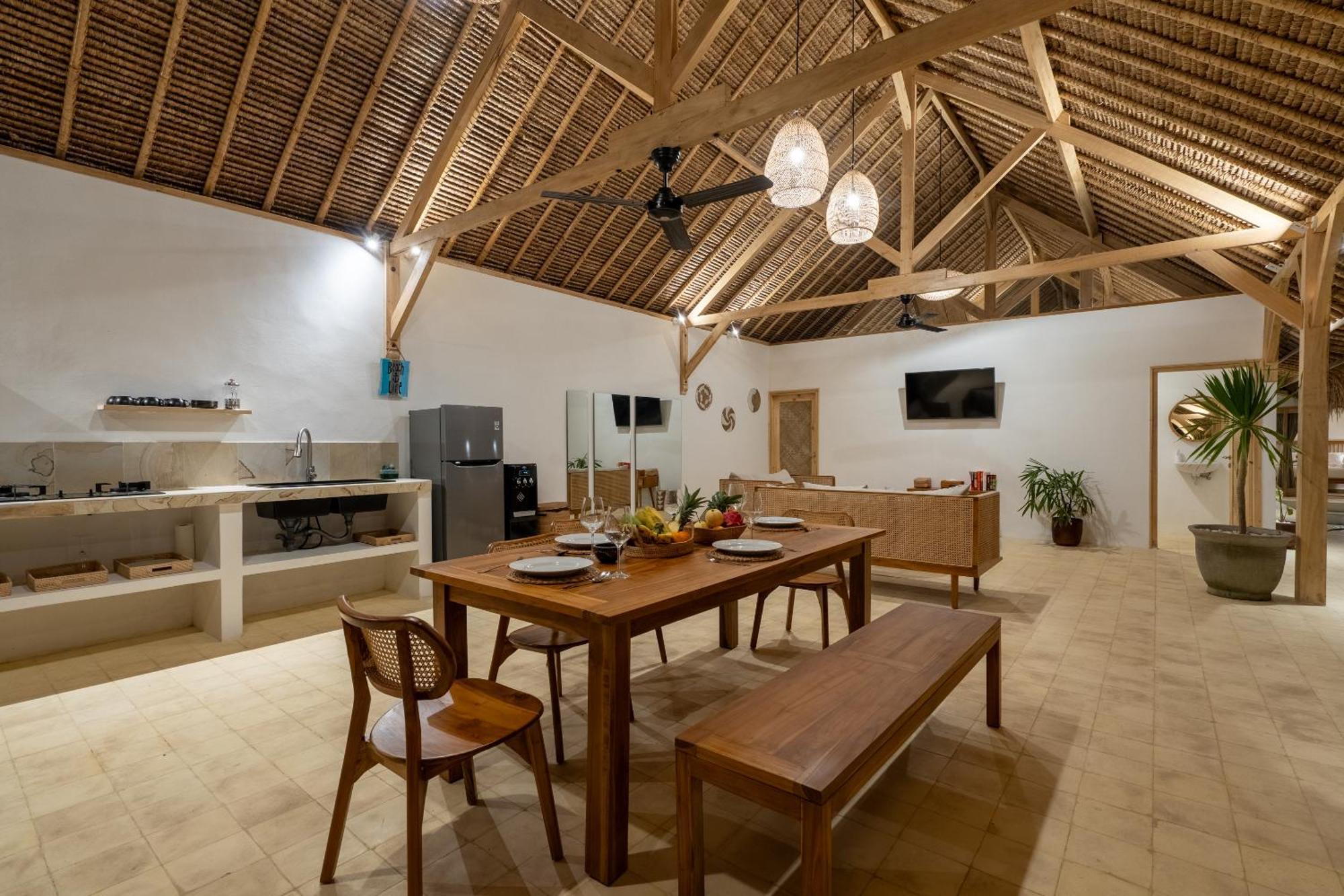 Villa Kelapa Kucing Gili Air Exteriör bild