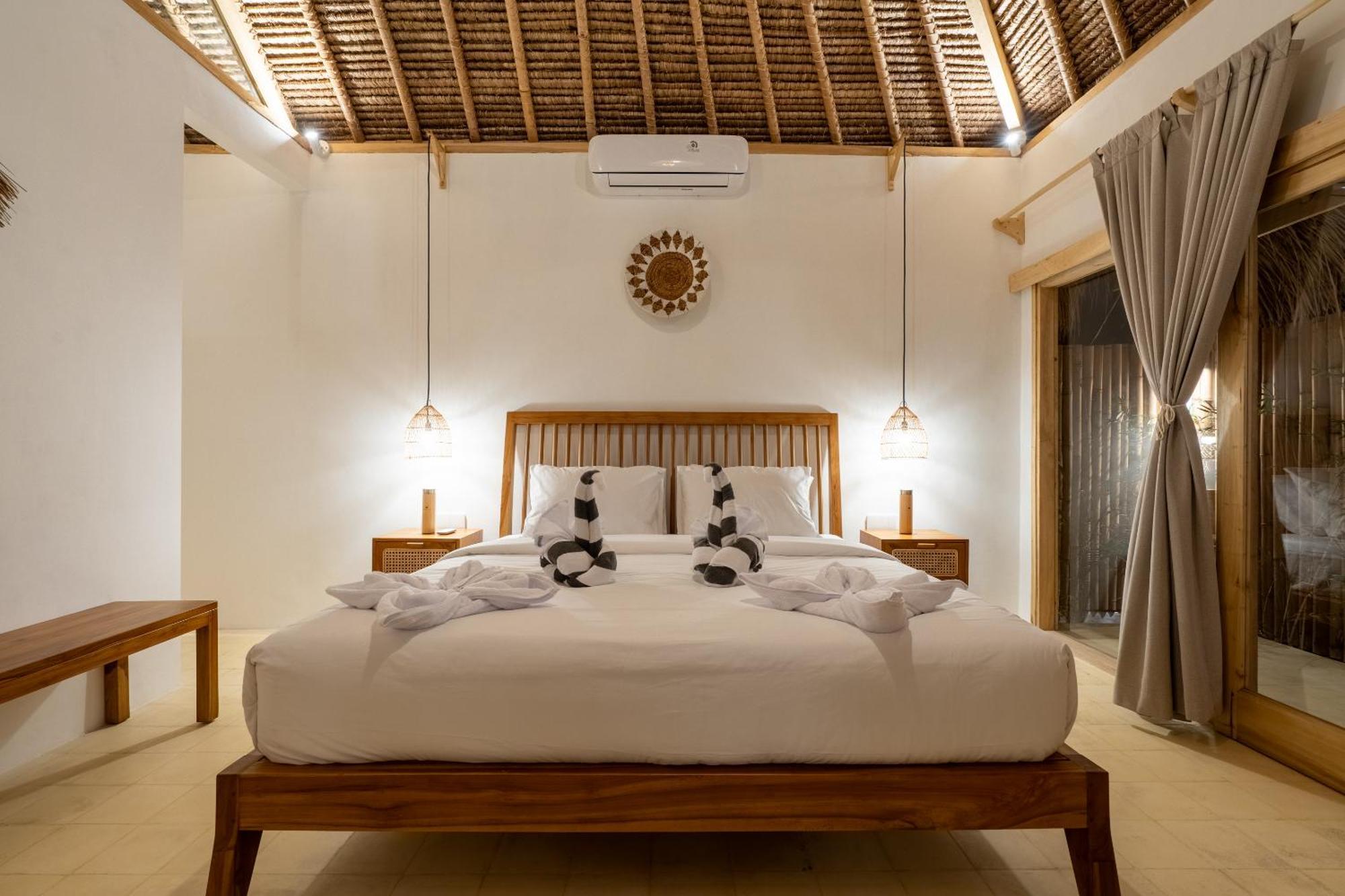 Villa Kelapa Kucing Gili Air Exteriör bild