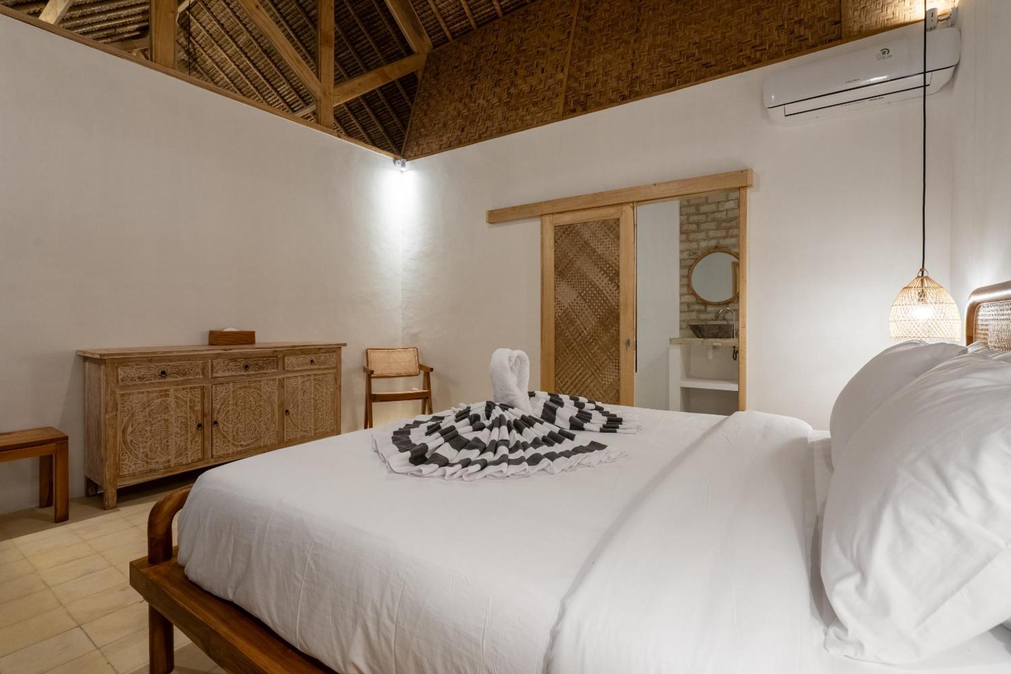 Villa Kelapa Kucing Gili Air Exteriör bild